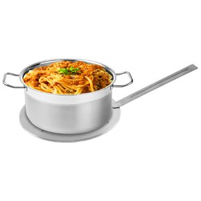 Indukční podložka pr. 20 cm s odním. rukojetí