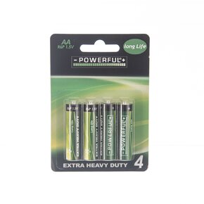 Zinkové baterie AA 1,5 V 4 ks