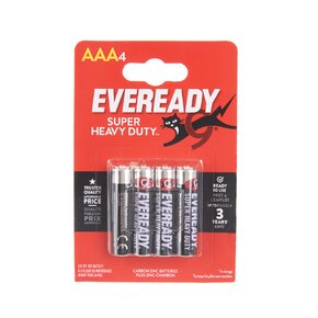 Zinkové baterie mikrotužka AAA 1,5 V 4 ks