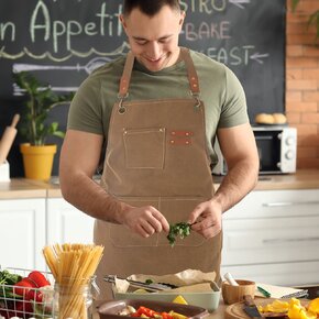 Kuchyňská zástěra Canvas gril