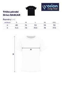 Tričko pánské Orion NASCAR vel. L