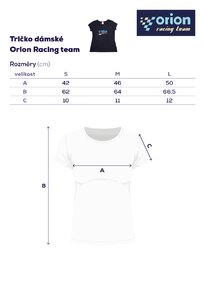 Tričko dámské Orion RACING vel. M			
